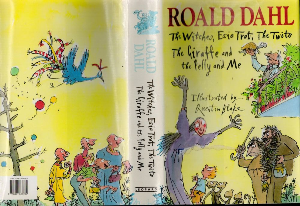 Lot 451: Roald Dahl Hardback Book Titled 'the witches', 'esio...