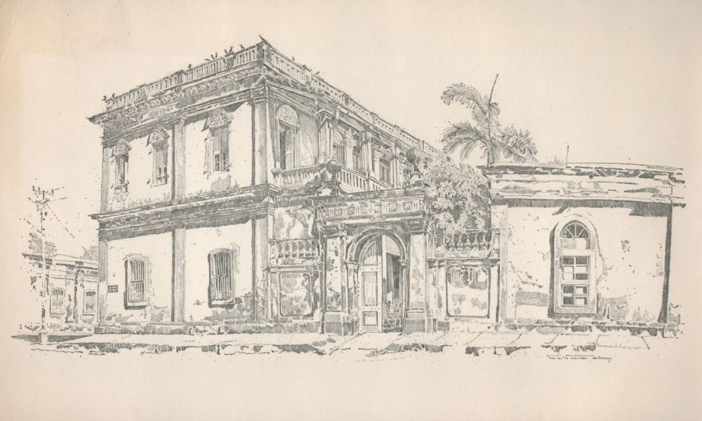 Lot 471: British Artist John Nankivell Signed inside a Card...