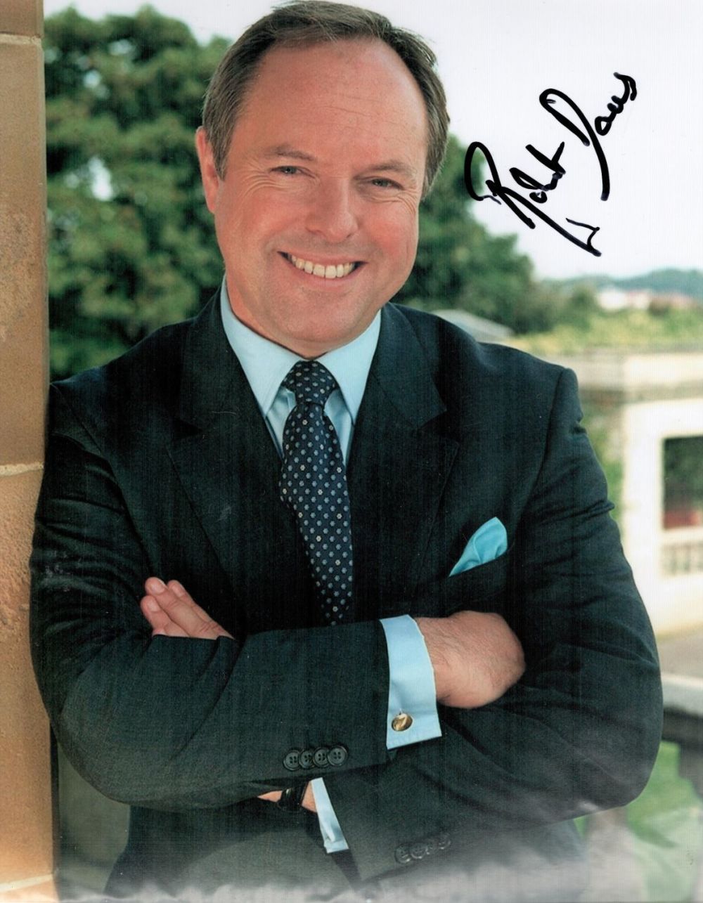 Lot 501: Robert Daws Actor Signed 8x10 Photo. Good condition....