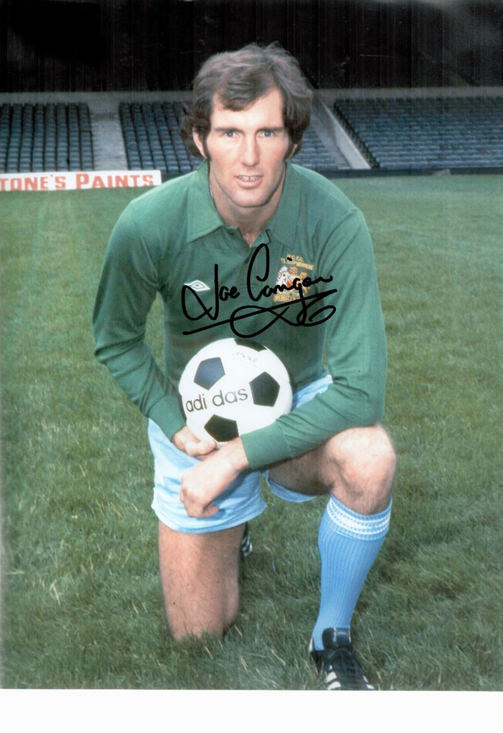Lot 629: Football Manchester City Goalkeeping Legend Joe Corrigan Personally...