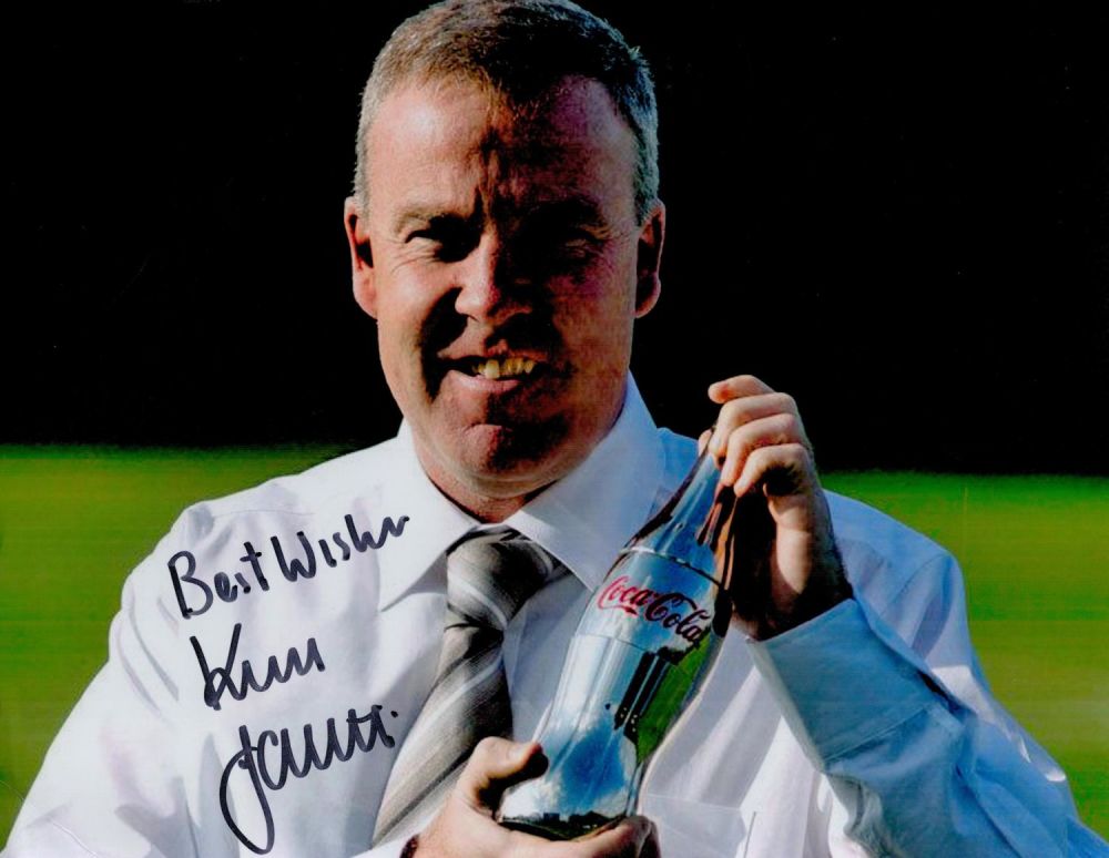 Lot 638: Football Kenny Jackett Signed 10x8 inch Colour Photo....