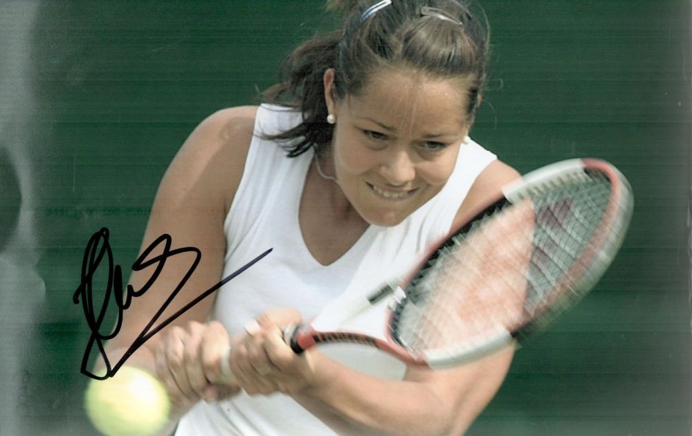 Lot 640: Tennis Ana Ivanovic signed 12x8 colour photo. Good...