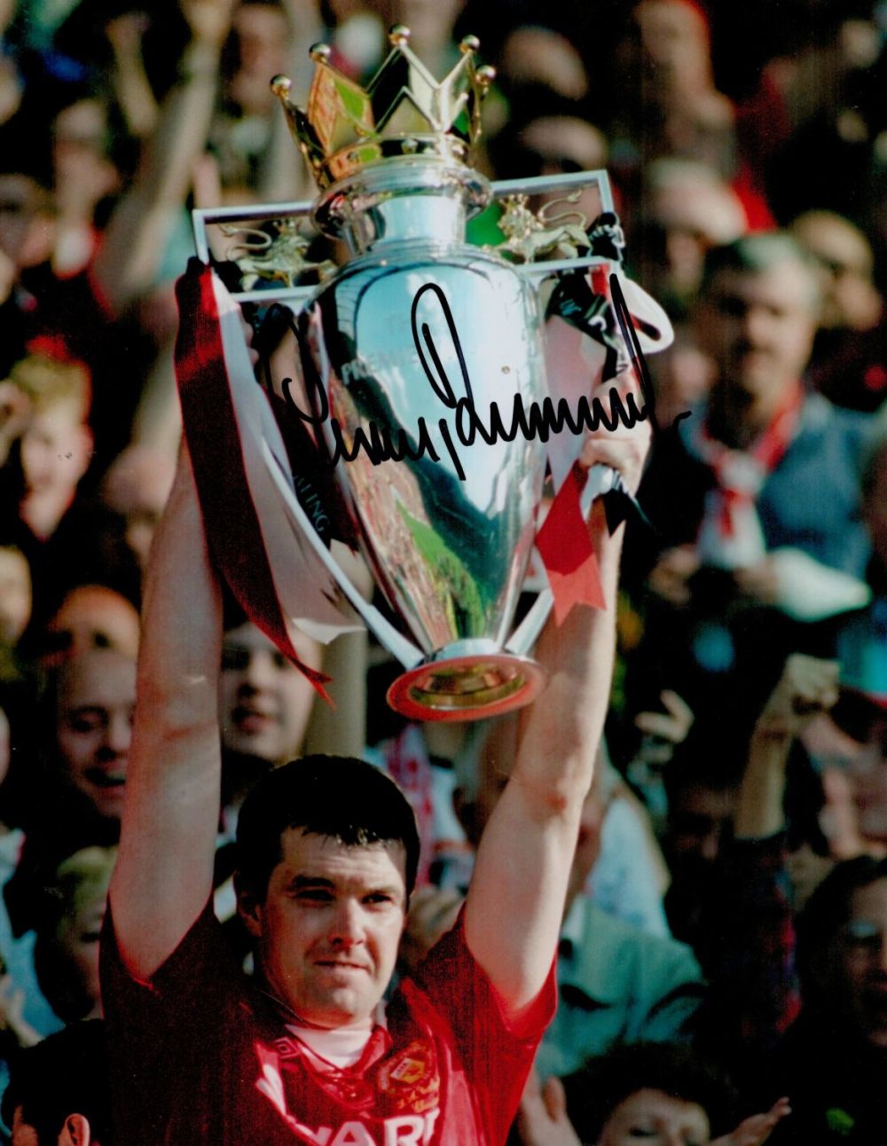Lot 653: Former Manchester Utd Star Gary Pallister Signed 10x8...
