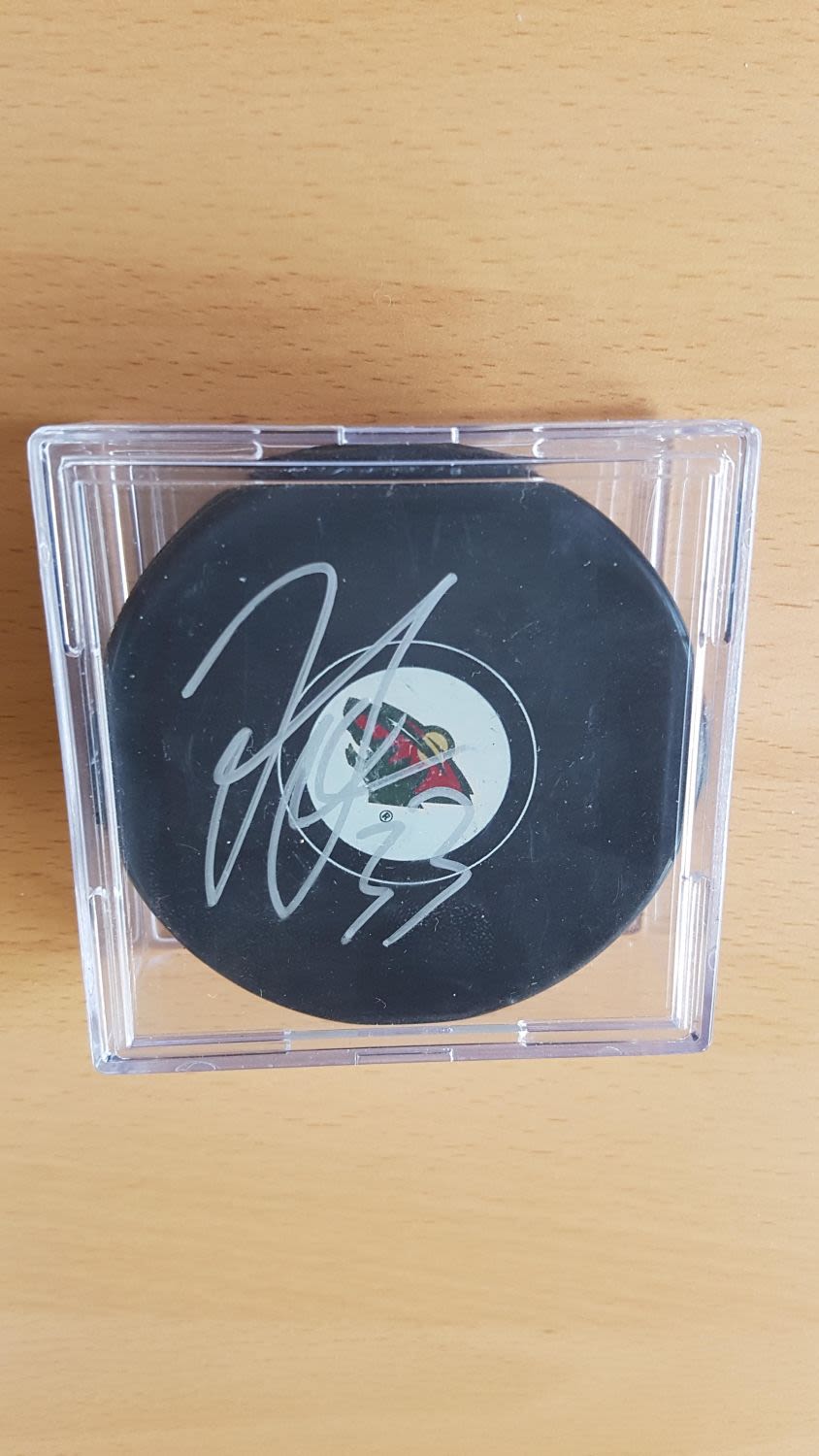 Lot 664: American Ice Hockey Defender Jordan Leopold Signed Official...