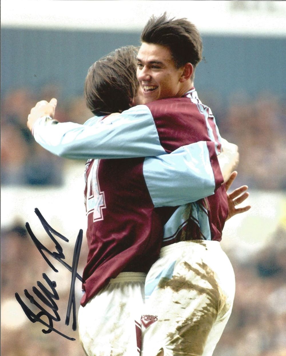 Lot 617: Football Steve Jones 10x8 Signed Colour Photo Pictured...