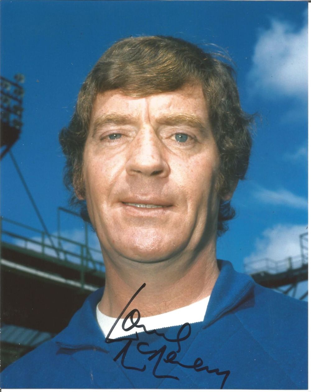 Lot 636: Football Lawrie McMenemy 10x8 Signed Colour Photo Pictured...