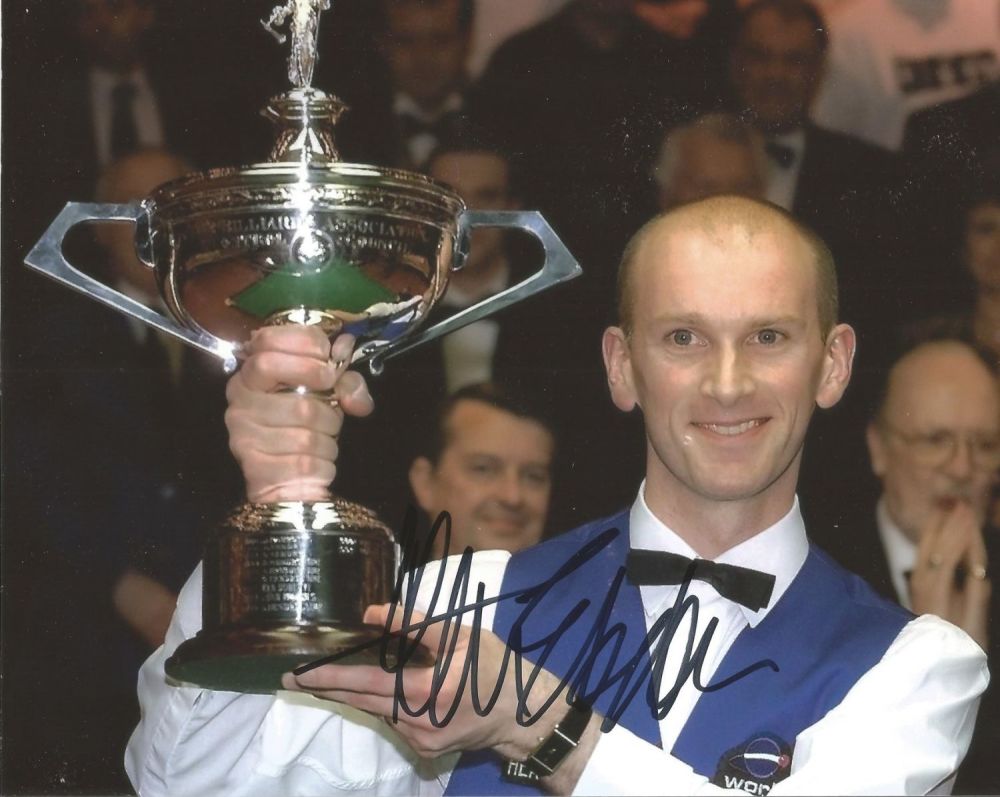 Lot 639: Snooker Peter Ebdon 10x8 Signed Colour Photo Pictured...