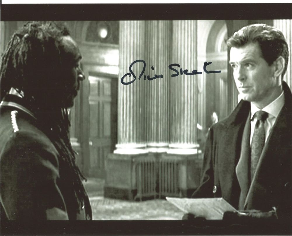 Lot 648: Show Jumper And Actor Oliver Skeete 10x8 Signed...