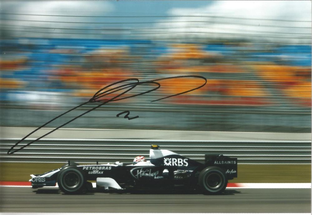 Lot 660: Motor Racing Arturo Merzario 6x4 signed colour photo...