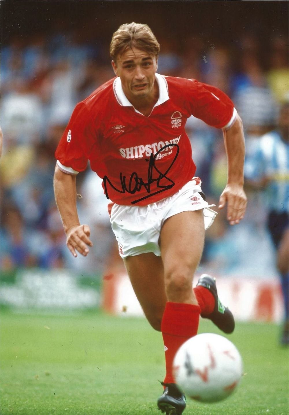Lot 669: Football Nigel Jemson 12x8 Signed Colour Photo Pictured...