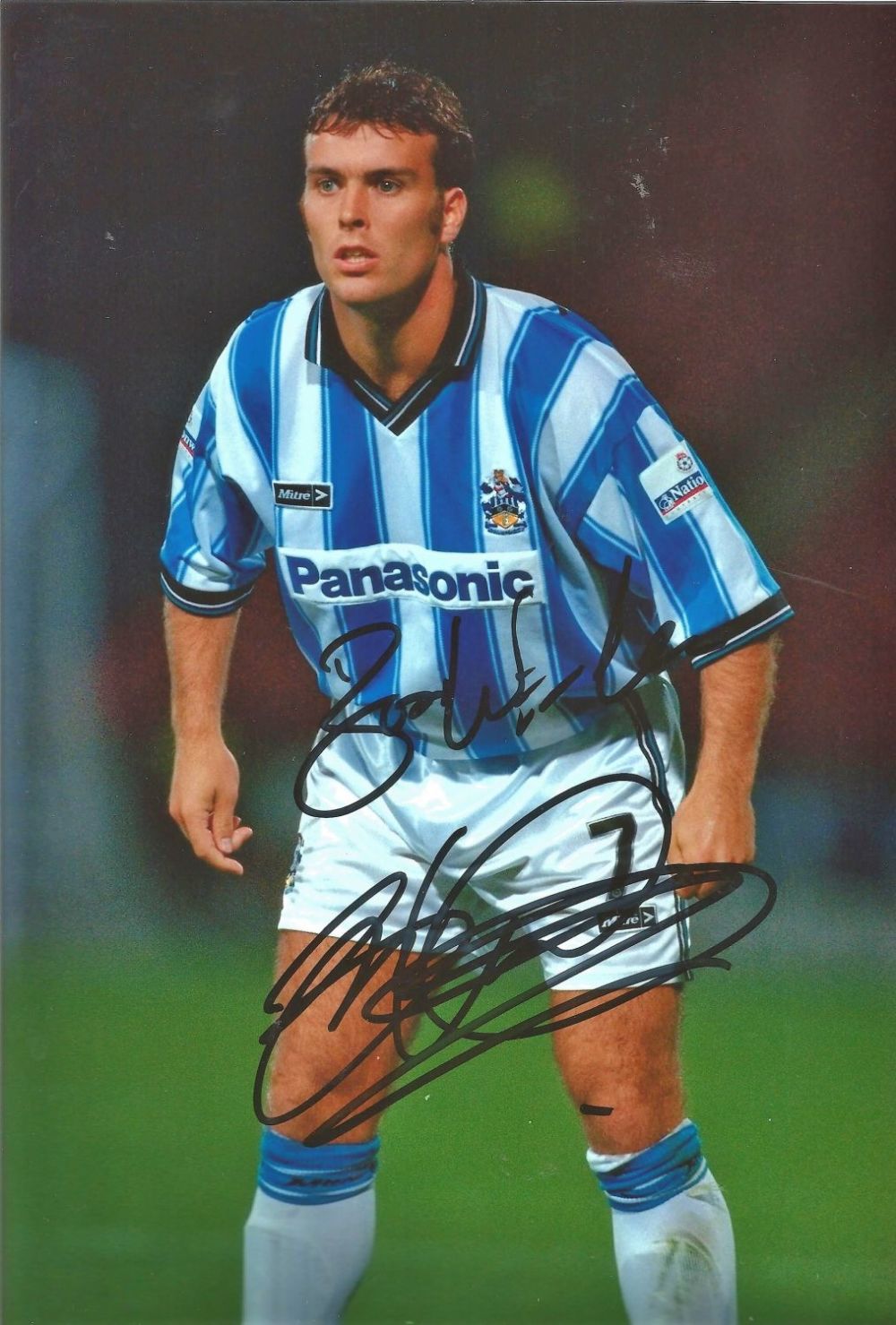 Lot 673: Football Ben Thornley 12x8 Signed Colour Photo Pictured...
