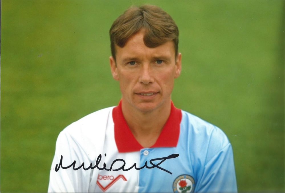 Lot 675: Football Mike Duxbury 12x8 Signed Colour Photo Pictured...