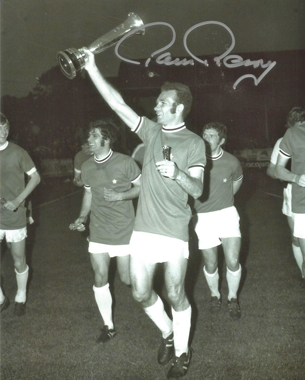 Lot 682: Football Paul Reaney 10x8 Signed B/W Photo Pictured...