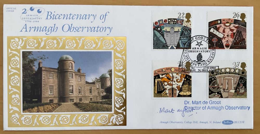 Lot 695: Dr Mart de Groot (Director of Armagh Observatory)...