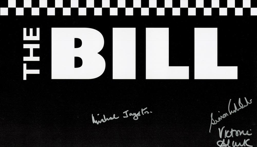 Lot 697: The Bill multi signed 16x12 photo 3 signatures...