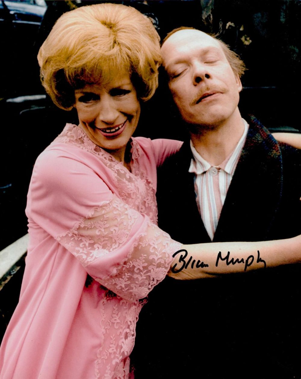 Lot 71: Brian Murphy signed 10x8 colour photo. English actor...