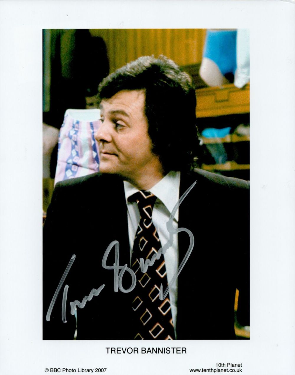Lot 76: Trevor Bannister signed 10x8 colour photo from Are...