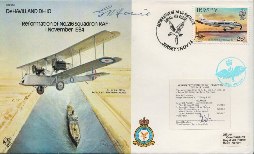 Lot 125: Grp Cptn GR Howie DSO Signed Reformation of...