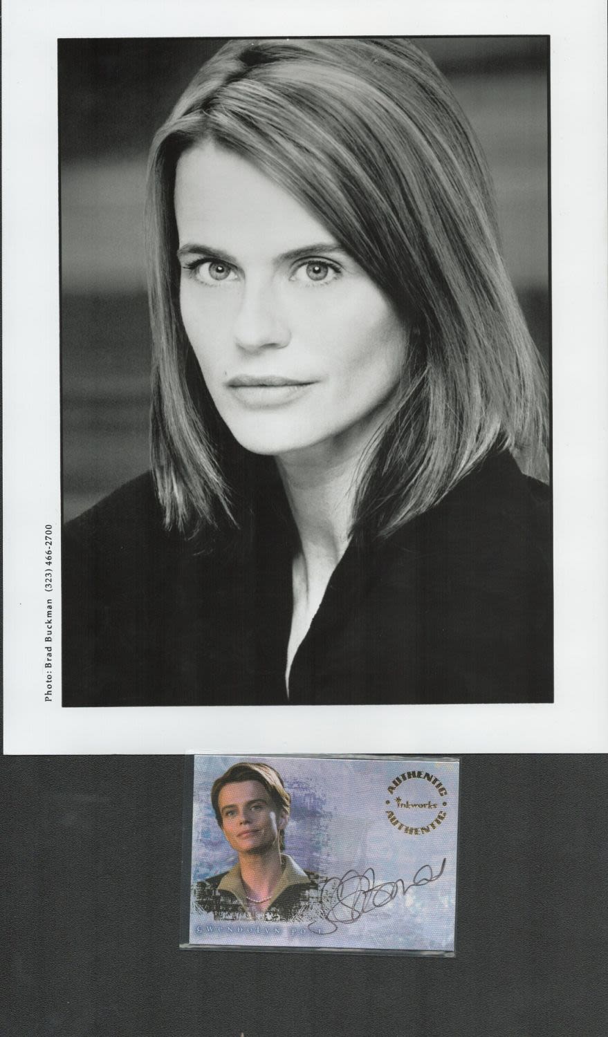 Lot 134: British Actress Serena Scott Thomas Signed Buffy the...