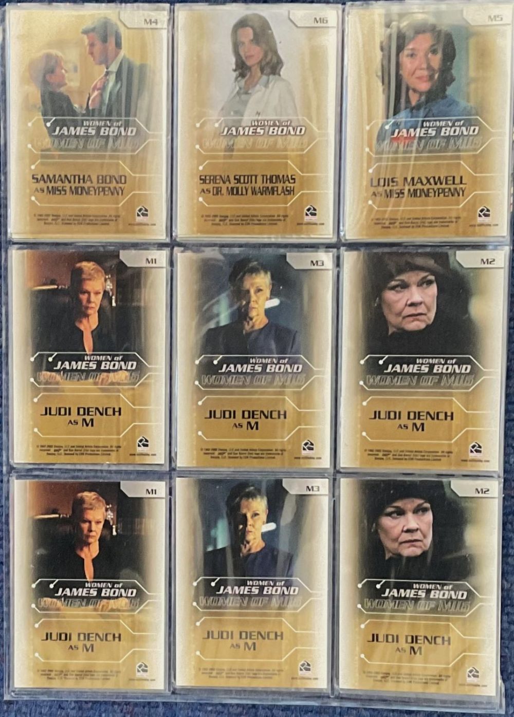 Lot 136: James Bond collection of 9 Women of James...