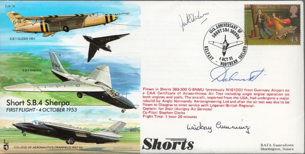 Lot 146: Three Signed Short S. B. 4 Sherpa First...