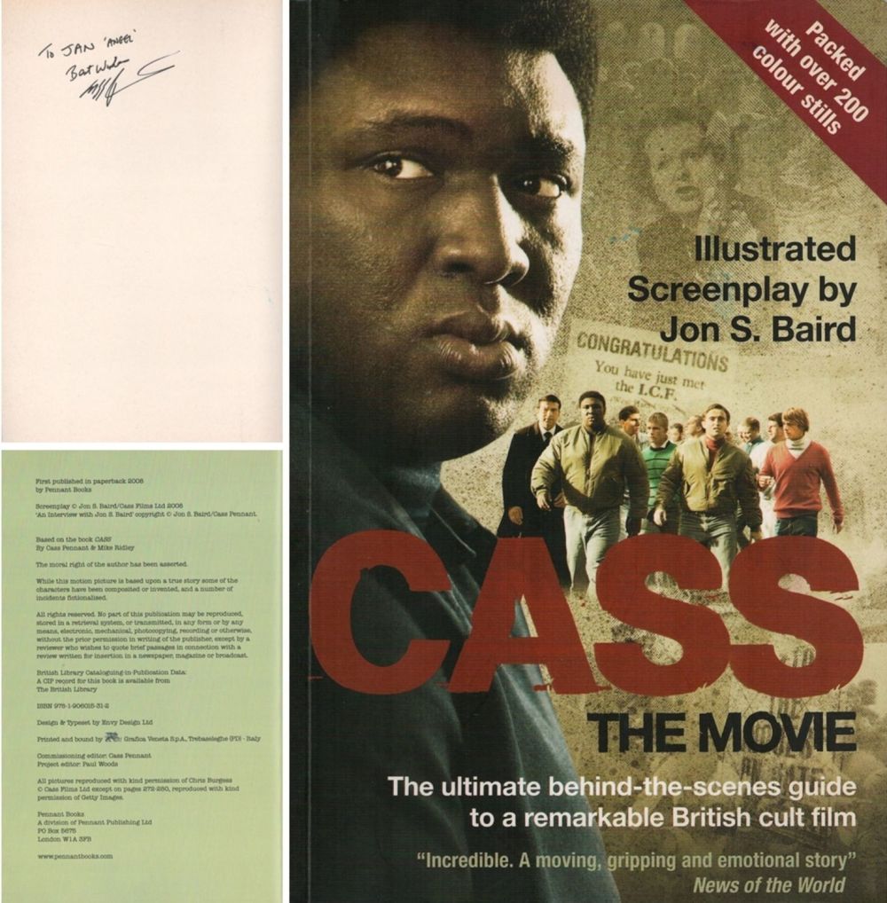 Lot 189: Jon S Baird Signed CASS The Movie Paperback...