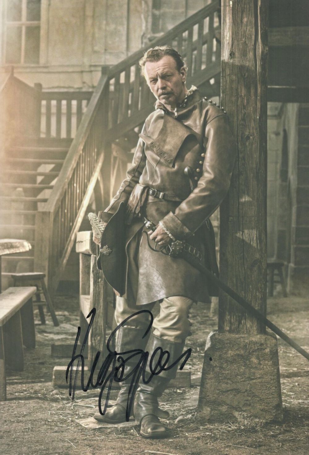 Lot 221: Hugo Speer signed 10x8 colour photo. Good condition....
