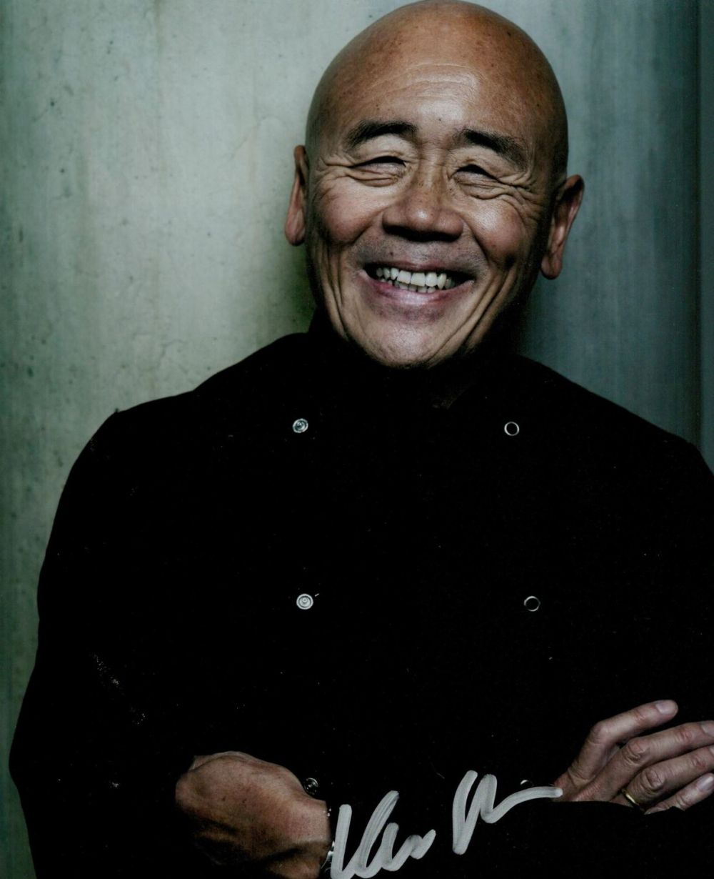 Lot 235: Ken Hom signed 10x8 colour photo. Chef. Good...