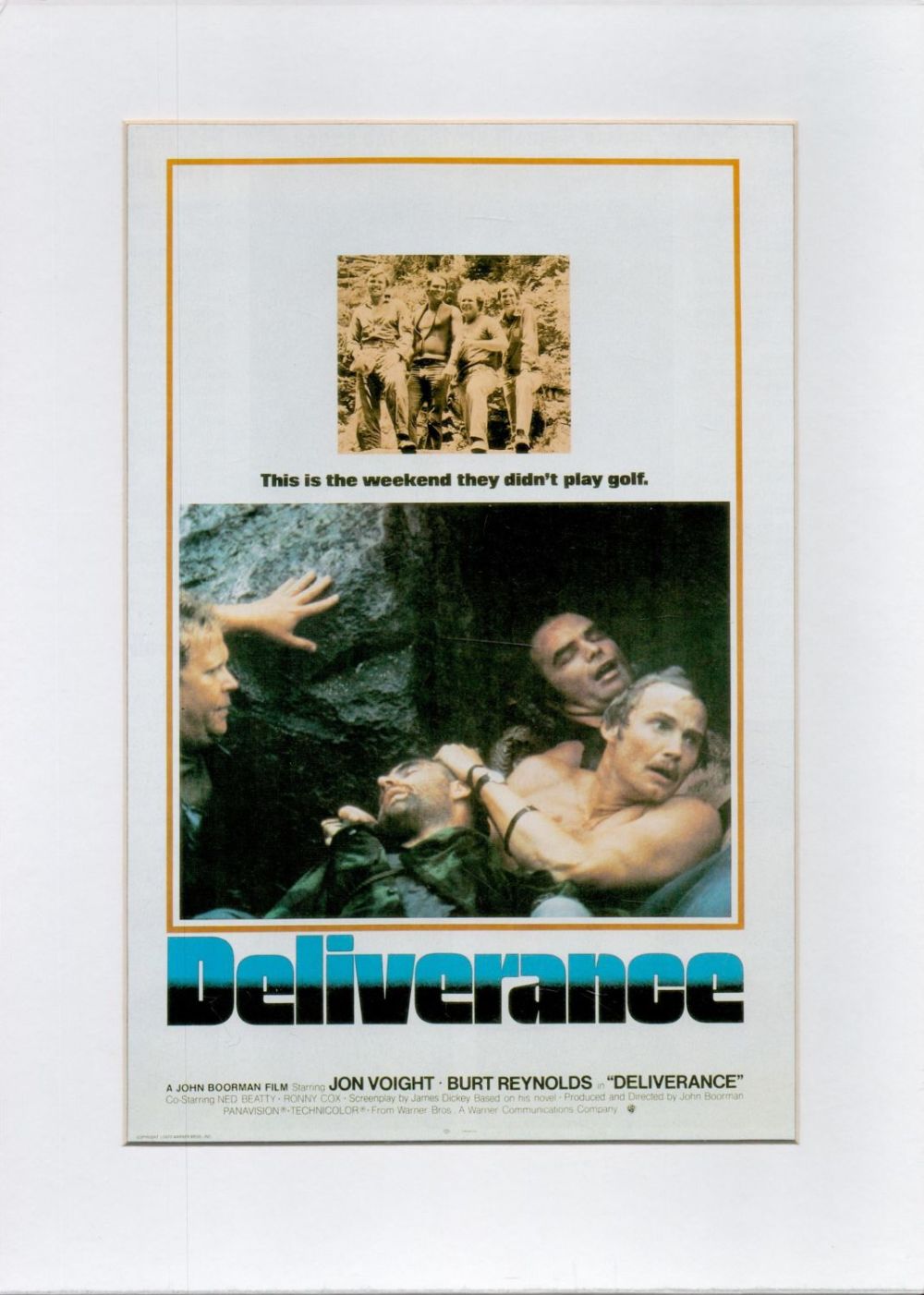 Lot 245: Deliverance Colour Magazine Cutting Starring Jon Voight and...