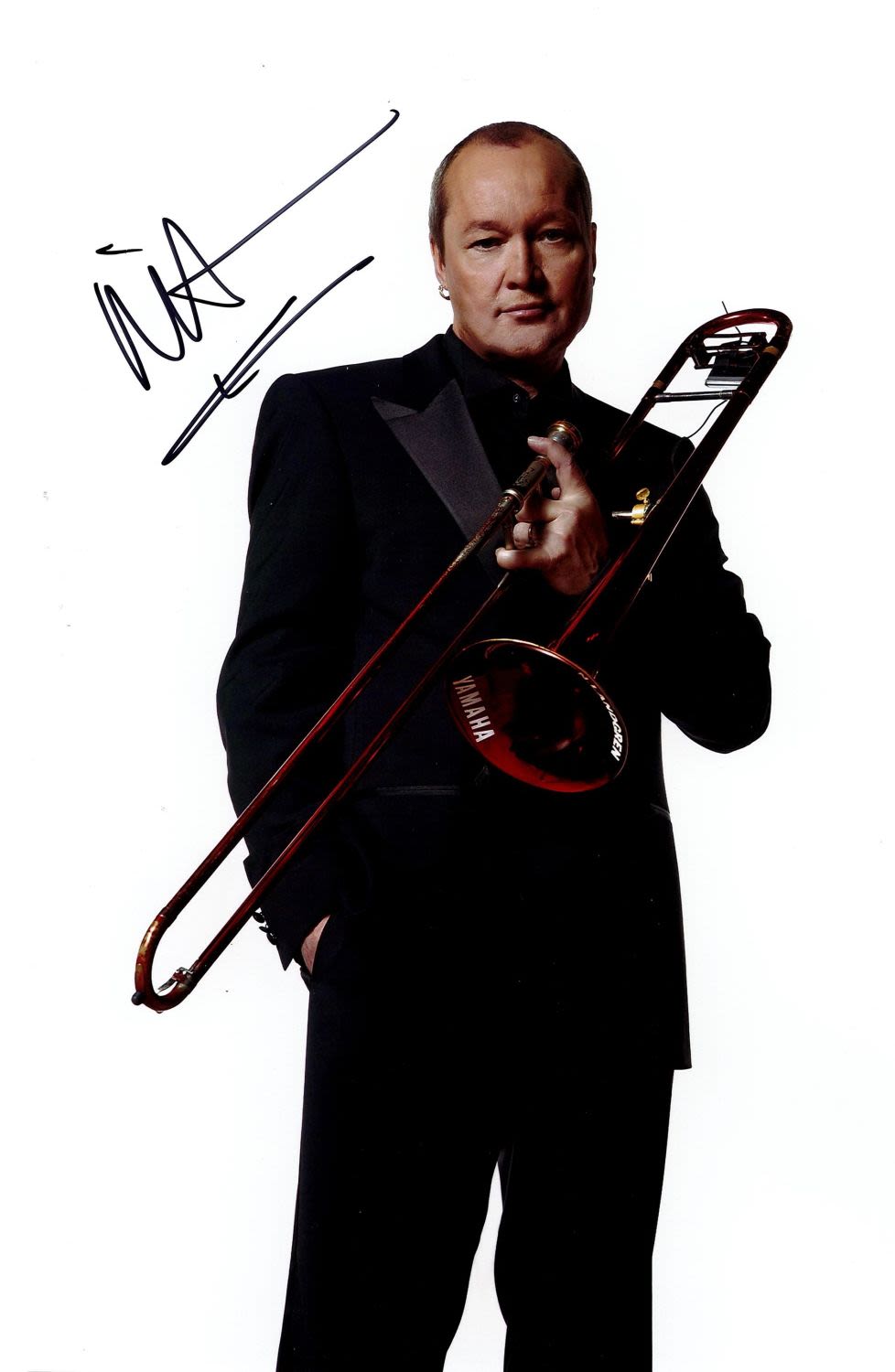 Lot 294: Nils Landeren signed 10x8 inch colour photo. Signed...