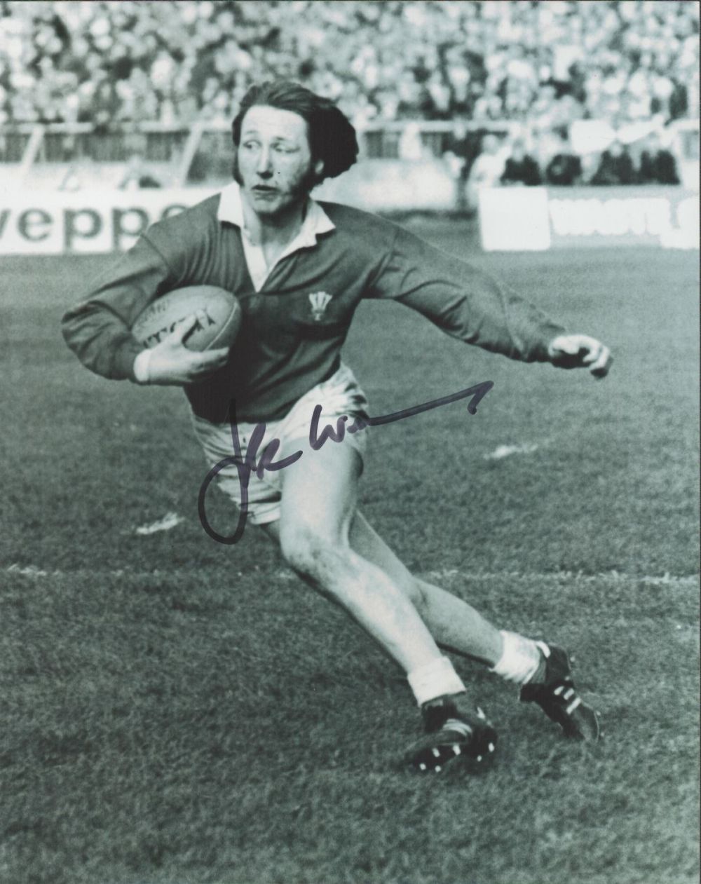Lot 300: J. P. R Williams signed 10x8 black and...