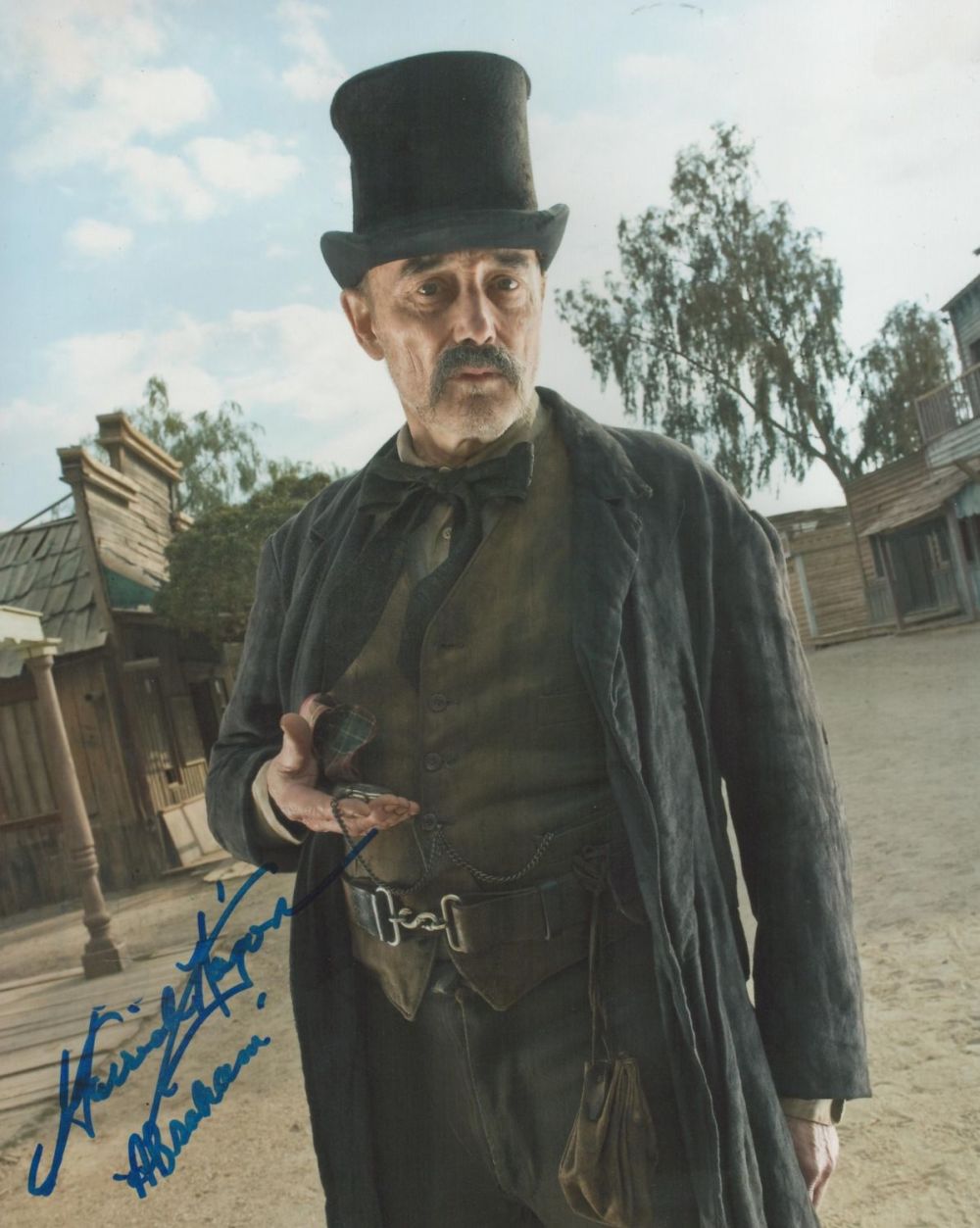 Lot 315: Garrick Hagon signed 10x8 colour photo. Hagon is...