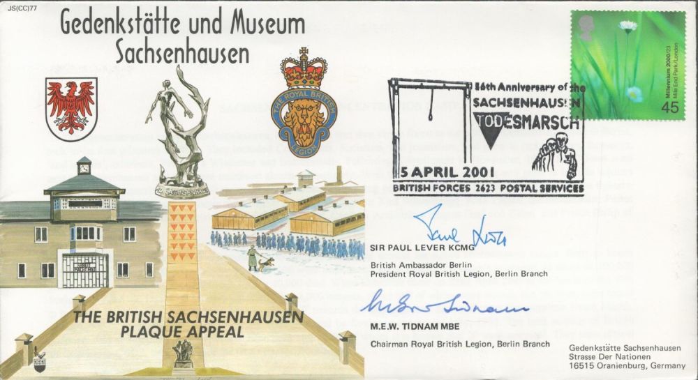 Lot 355: Sir Paul Lever and MEW Tidnam MBE Signed...