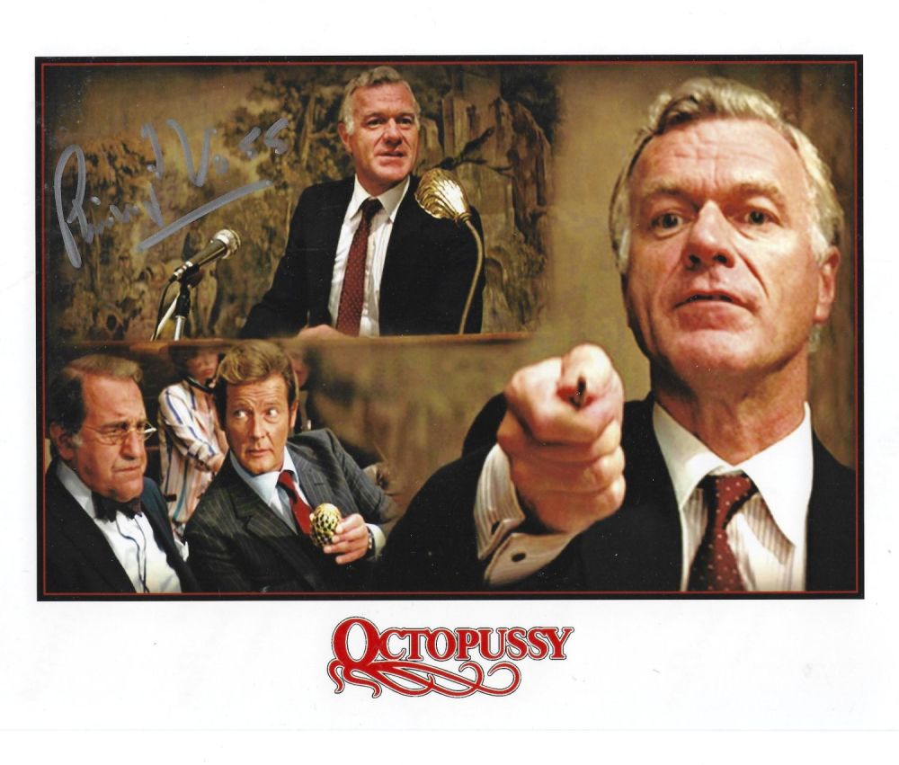 Lot 518: Bond Actor, Philip Voss signed 10x8 colour promo...