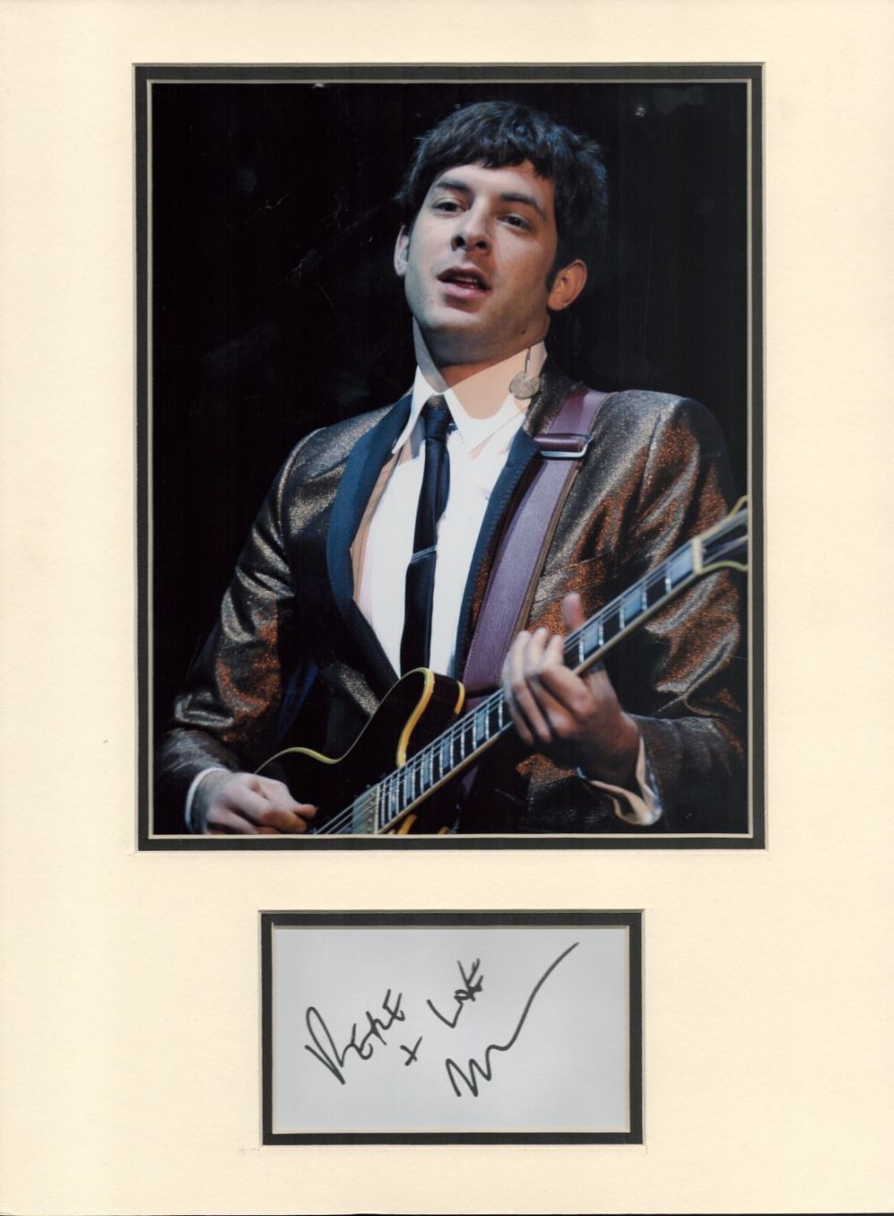 Lot 531: Zombies Bandmembers Colin Blunstone and Rod Argent Signed...