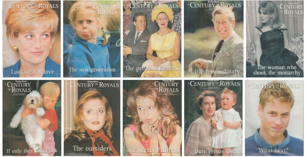 Lot 544: Century Of Royals magazine collection by The Daily...