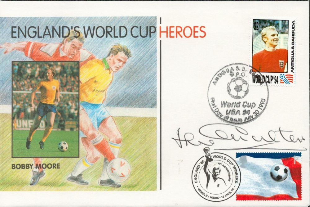 Lot 559: Football Jack Charlton signed England World Cup Heroes...