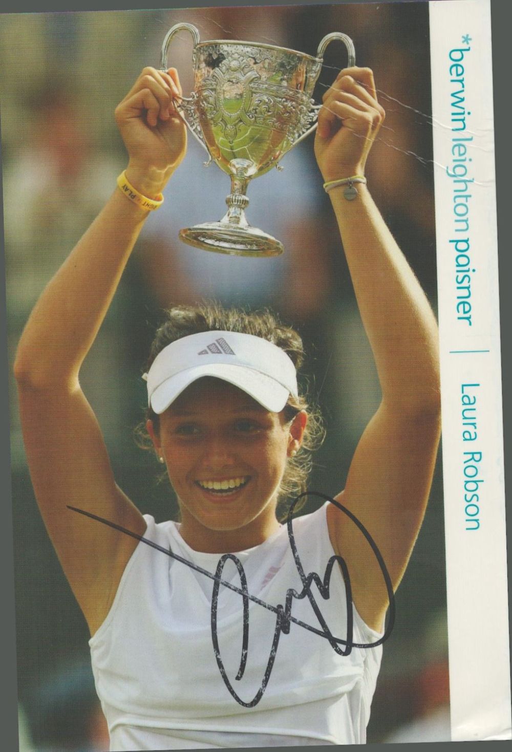 Lot 590: Tennis Laura Robson signed 6x4 colour promo photo....