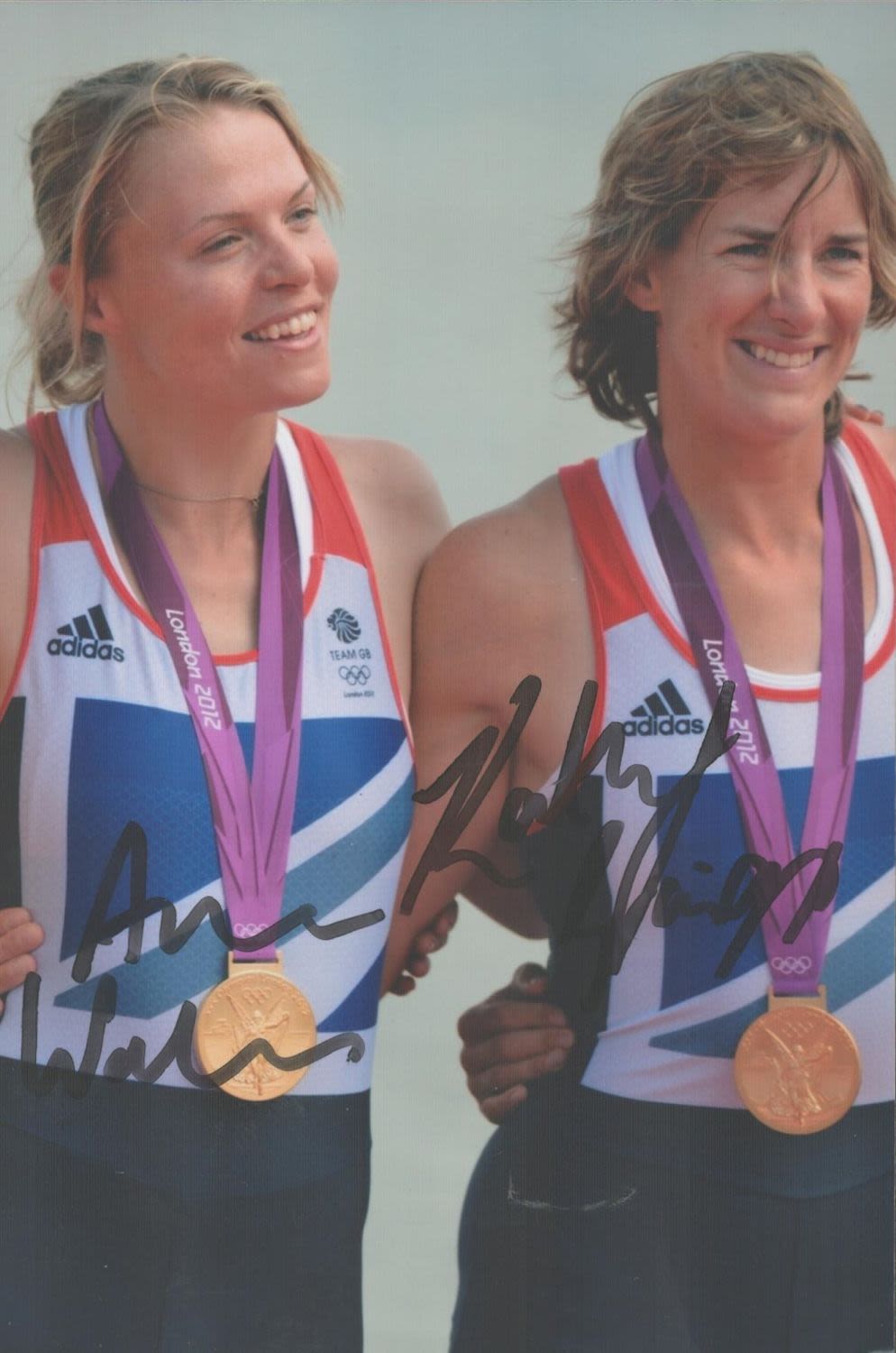 Lot 595: Olympics Anna Watkins and Katherine Grainger signed London...