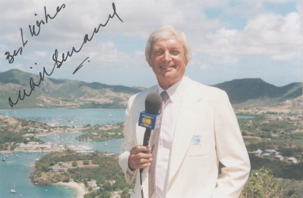 Lot 638: Cricket Richie Benaud signed 6x4 colour photo. Good...