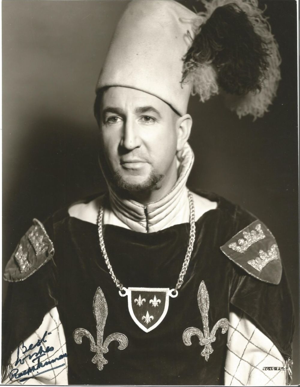 Lot 705: Ralph Truman, a vintage signed 9.5x7.5 inch photo....