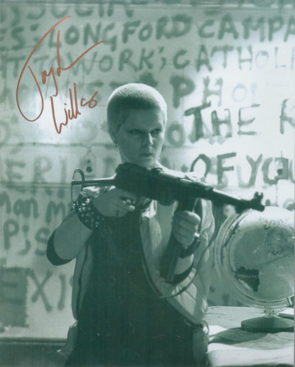 Lot 85: Toyah Willcox Musician Signed Colour Photo approx size...