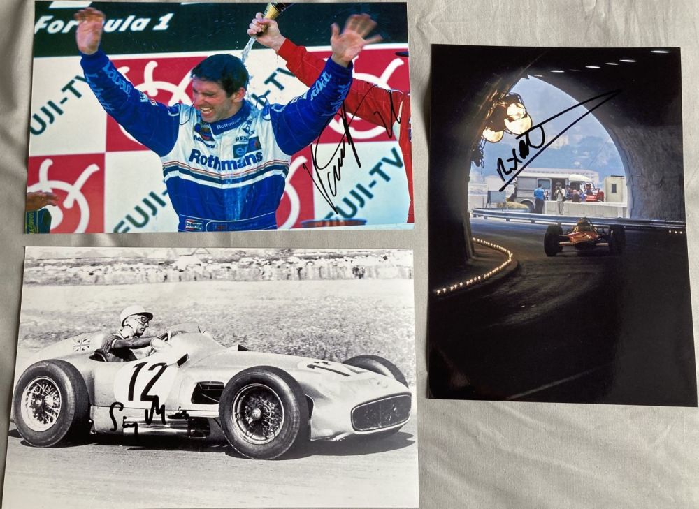Lot 135: Motor Racing Formula one collection. Five 12 x...