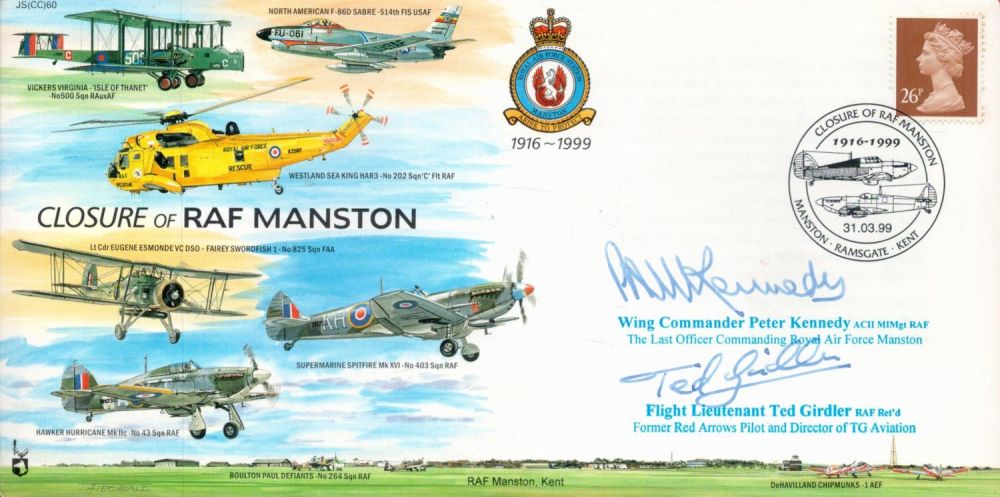 Lot 160: Wing Commander Peter Kennedy and Flt Lt Ted...