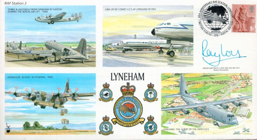 Lot 171: Group Captain R Lock OBE R. A. F....