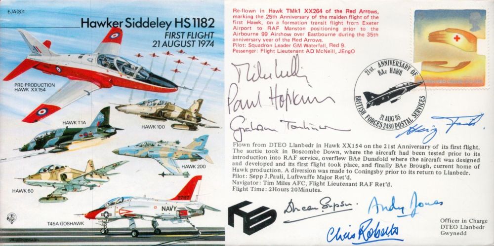 Lot 174: Multi-Signed by 7 Test Pilots C F Roberts,...