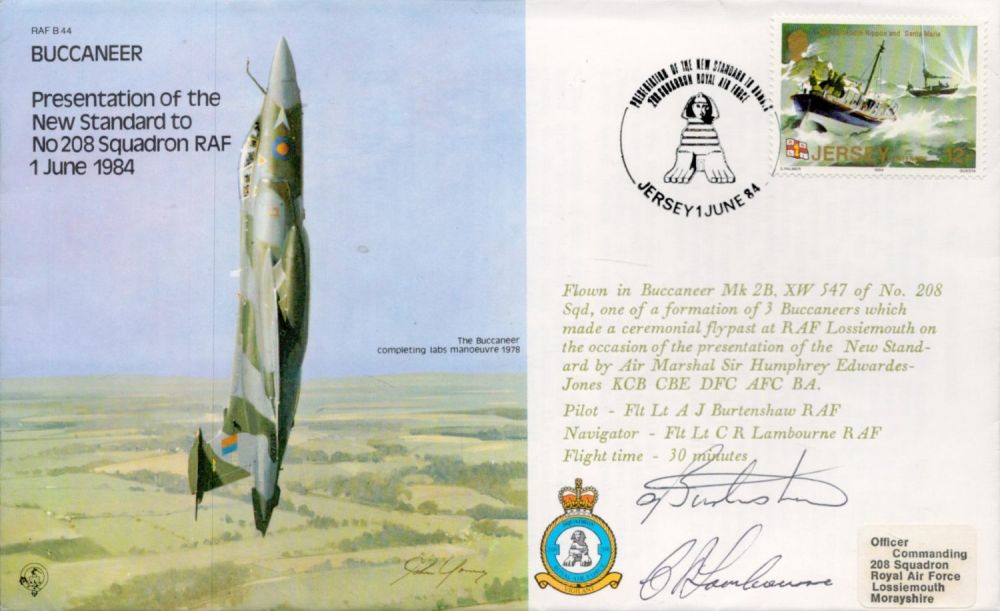 Lot 184: Flt Lt A J Burtenshaw R. A. F....