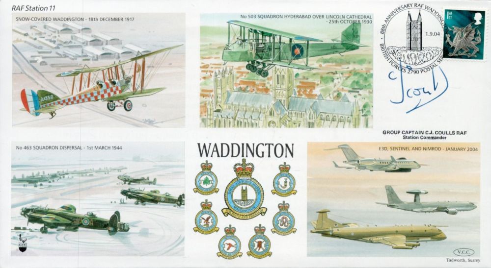 Lot 186: Group Captain C J Coulls R. A. F....