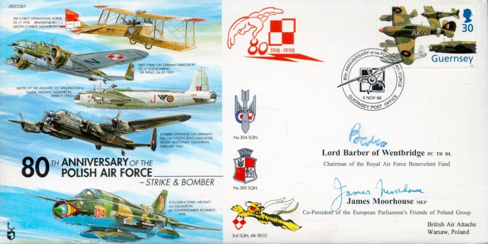 Lot 191: Lord Barber of Wentbridge and James Moorhouse MEP...