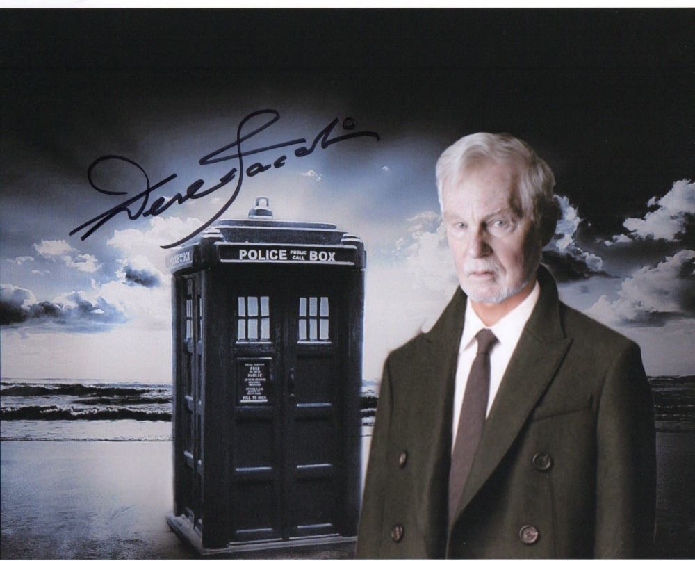 Lot 248: Dr Who Sir Derek Jacobi signed 10 x...